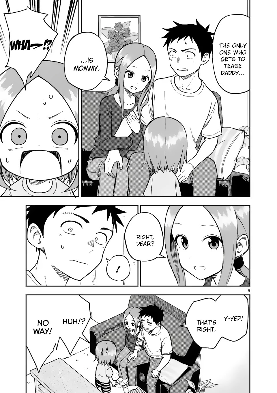 Karakai Jouzu no (Moto) Takagi-san Chapter 161 page 5 - Chapter 161