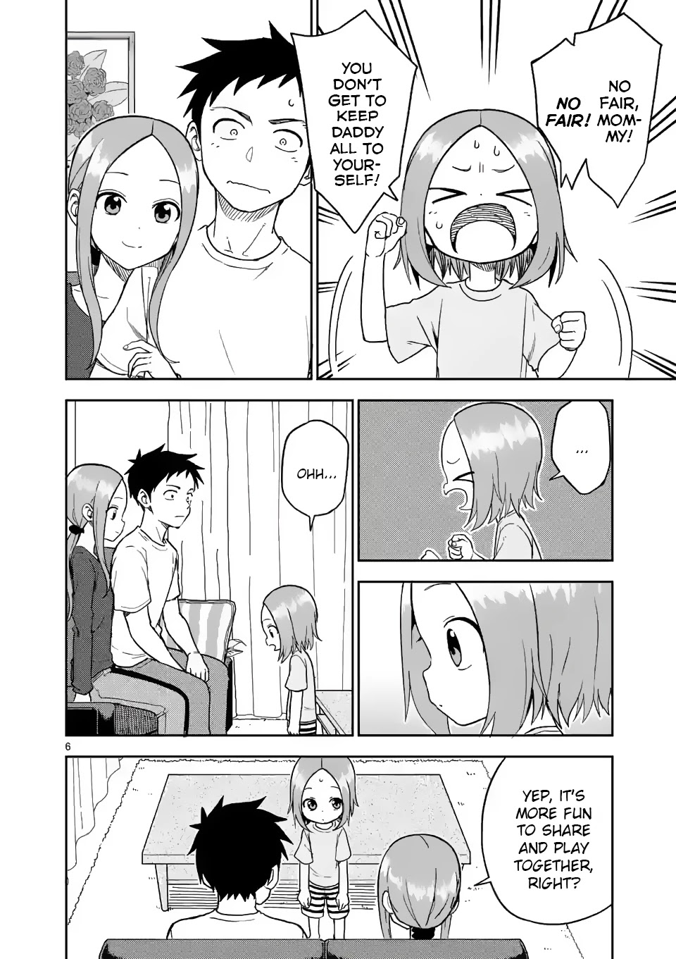 Karakai Jouzu no (Moto) Takagi-san Chapter 161 page 6 - Chapter 161