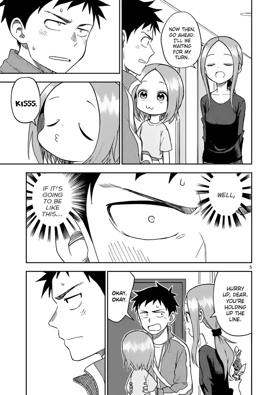 Karakai Jouzu no (Moto) Takagi-san Chapter 162 page 5 - Chapter 162