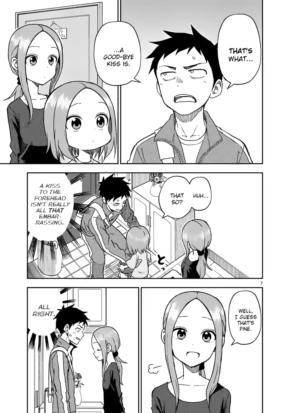 Karakai Jouzu no (Moto) Takagi-san Chapter 162 page 7 - Chapter 162