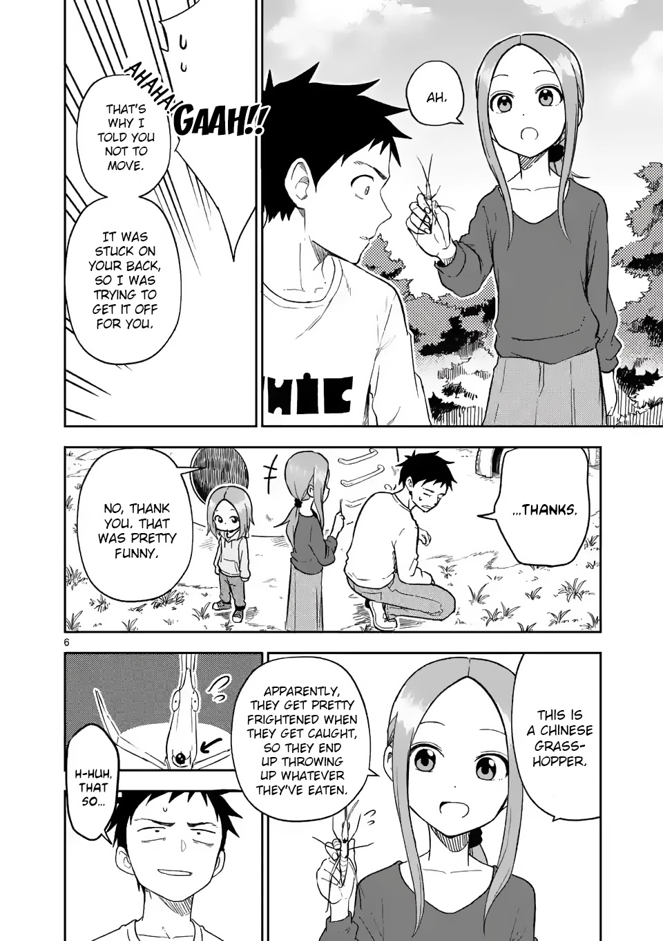 Karakai Jouzu no (Moto) Takagi-san Chapter 163 page 6 - Chapter 163