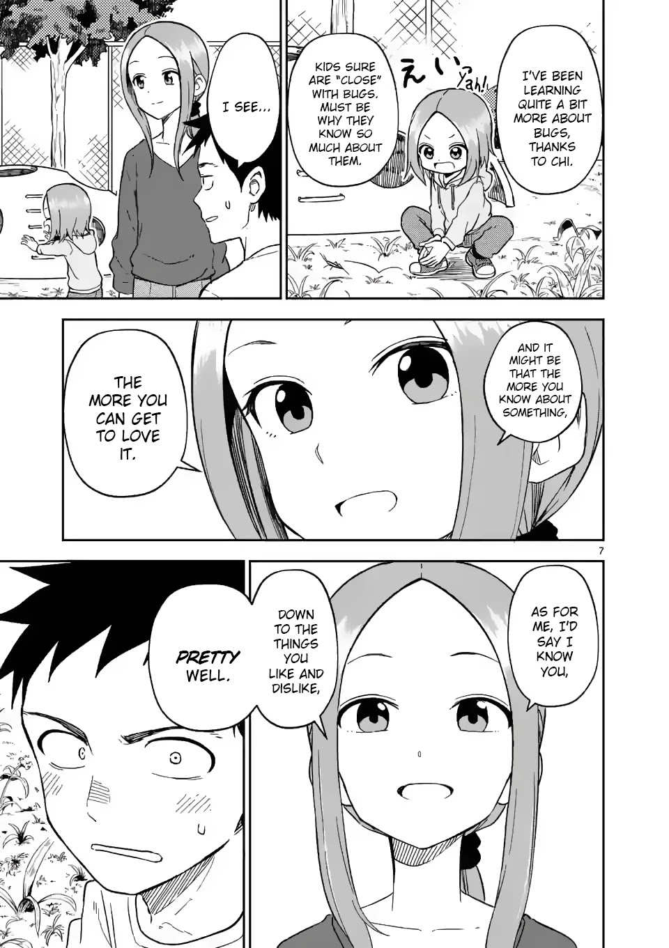Karakai Jouzu no (Moto) Takagi-san Chapter 163 page 7 - Chapter 163