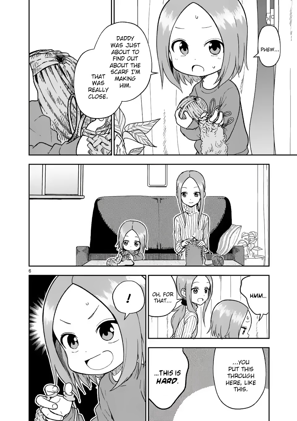 Karakai Jouzu no (Moto) Takagi-san Chapter 164 page 6 - Chapter 164