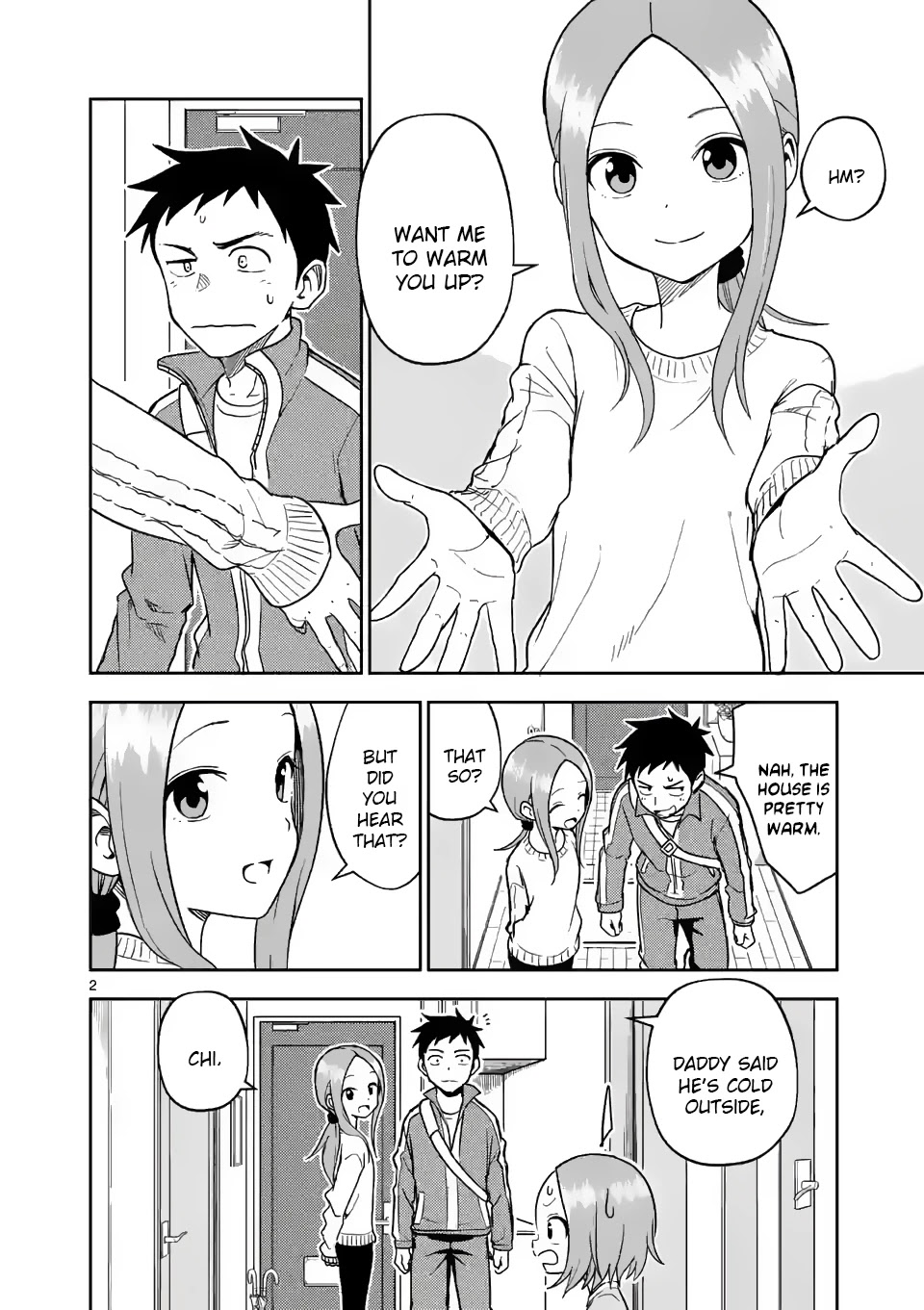 Karakai Jouzu no (Moto) Takagi-san Chapter 165 page 2 - Chapter 165