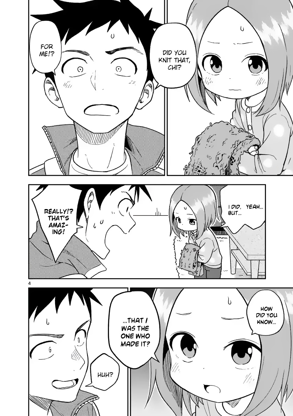Karakai Jouzu no (Moto) Takagi-san Chapter 165 page 4 - Chapter 165