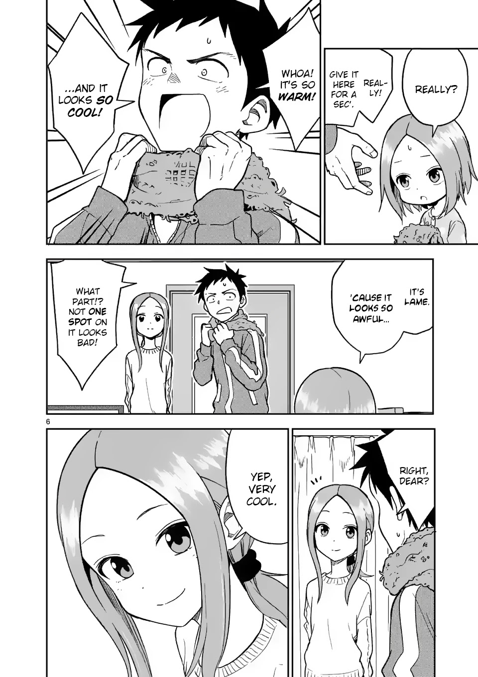 Karakai Jouzu no (Moto) Takagi-san Chapter 165 page 6 - Chapter 165