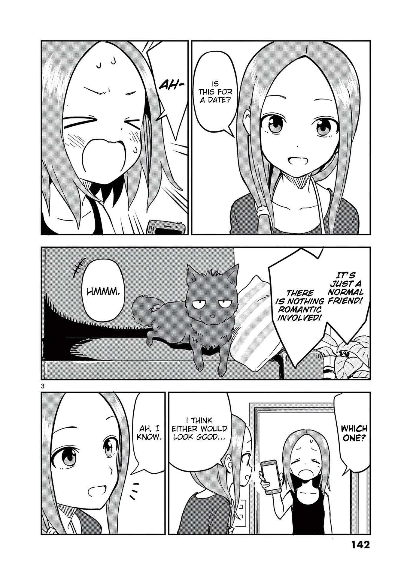Karakai Jouzu no (Moto) Takagi-san Chapter 166.5 page 3 - Chapter 166.5
