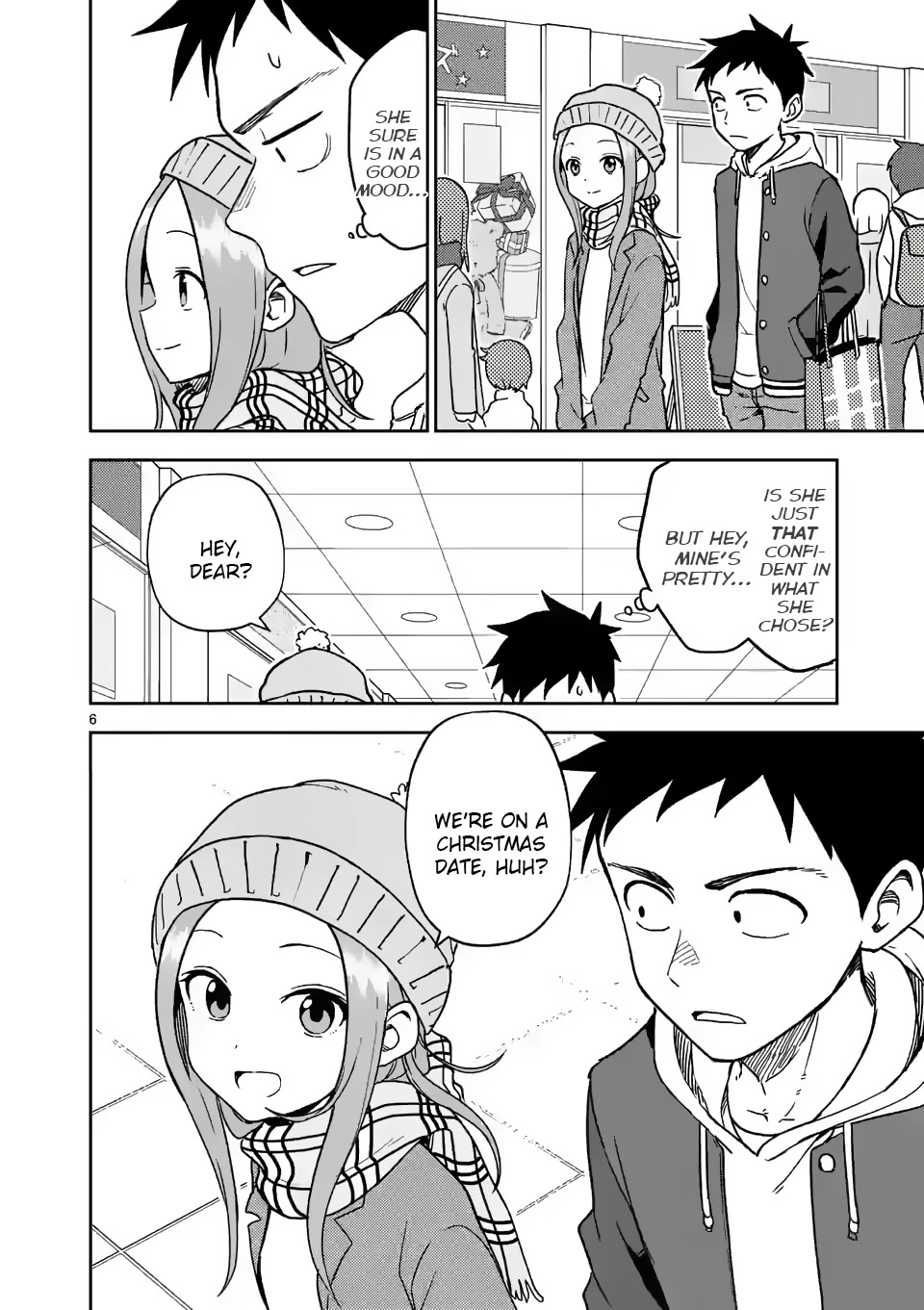Karakai Jouzu no (Moto) Takagi-san Chapter 166 page 6 - Chapter 166