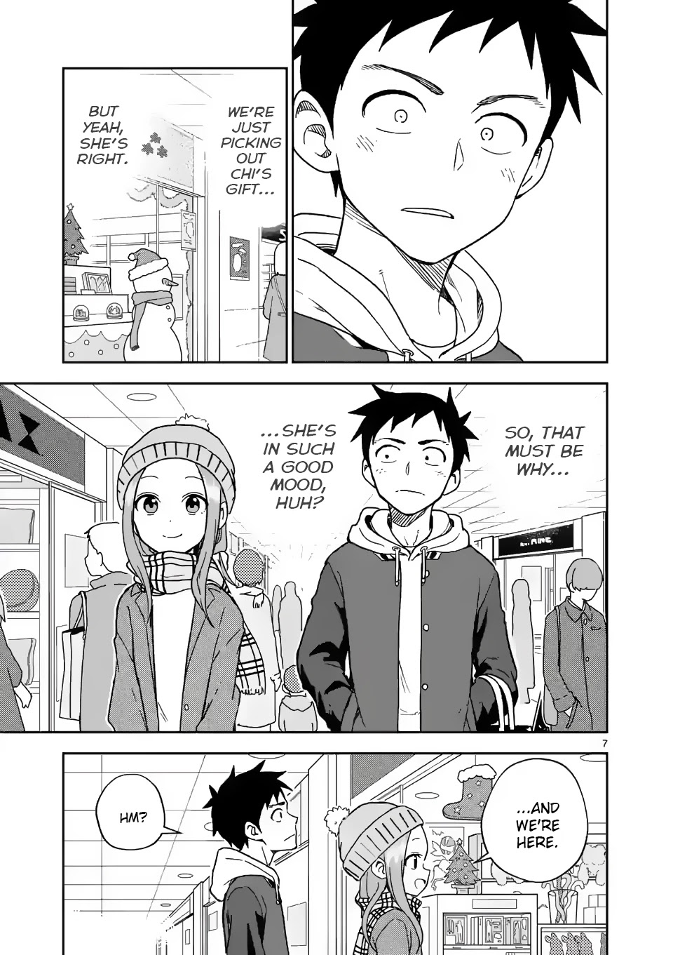 Karakai Jouzu no (Moto) Takagi-san Chapter 166 page 7 - Chapter 166