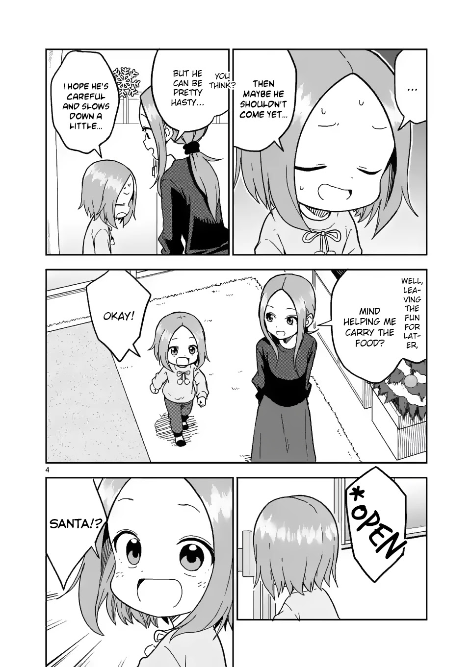 Karakai Jouzu no (Moto) Takagi-san Chapter 167 page 4 - Chapter 167