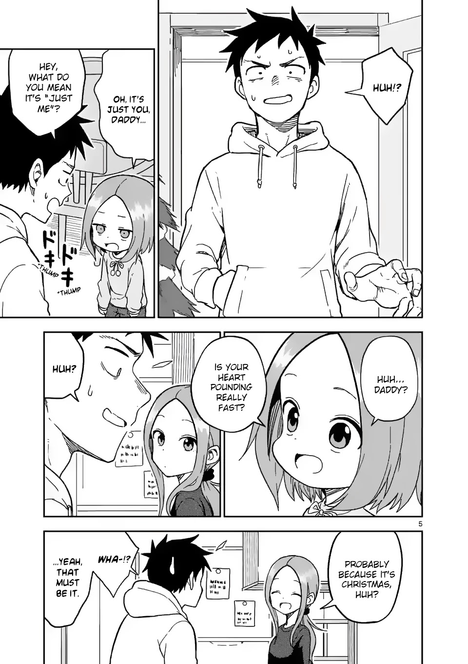 Karakai Jouzu no (Moto) Takagi-san Chapter 167 page 5 - Chapter 167
