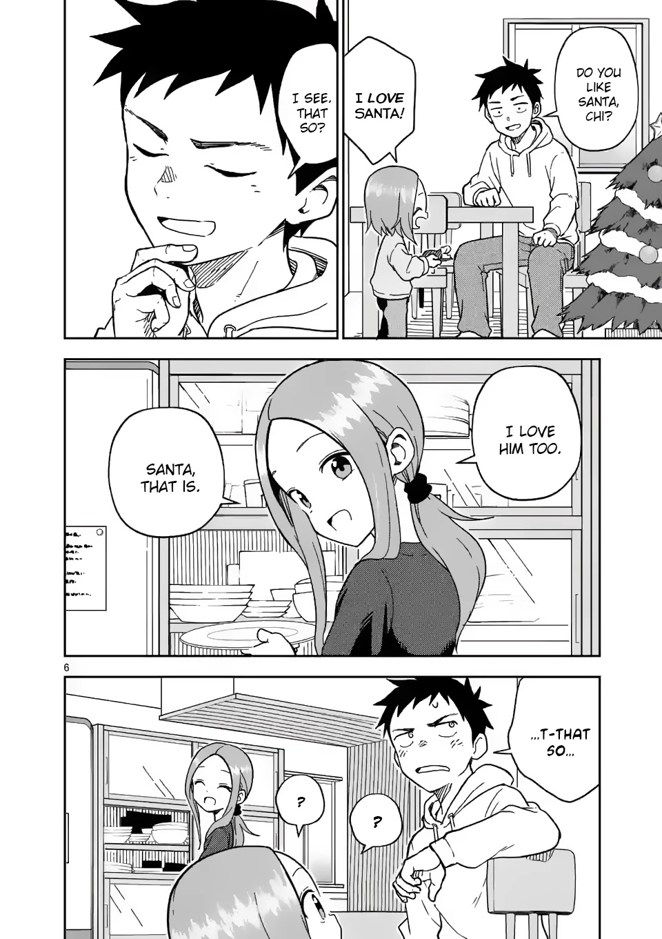 Karakai Jouzu no (Moto) Takagi-san Chapter 167 page 6 - Chapter 167