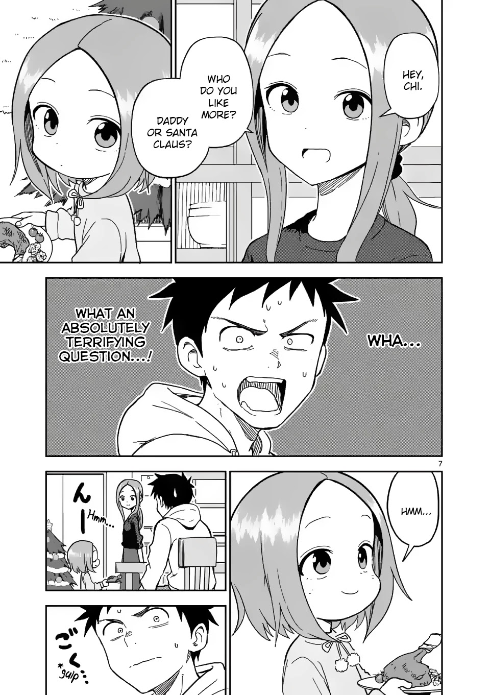 Karakai Jouzu no (Moto) Takagi-san Chapter 167 page 7 - Chapter 167