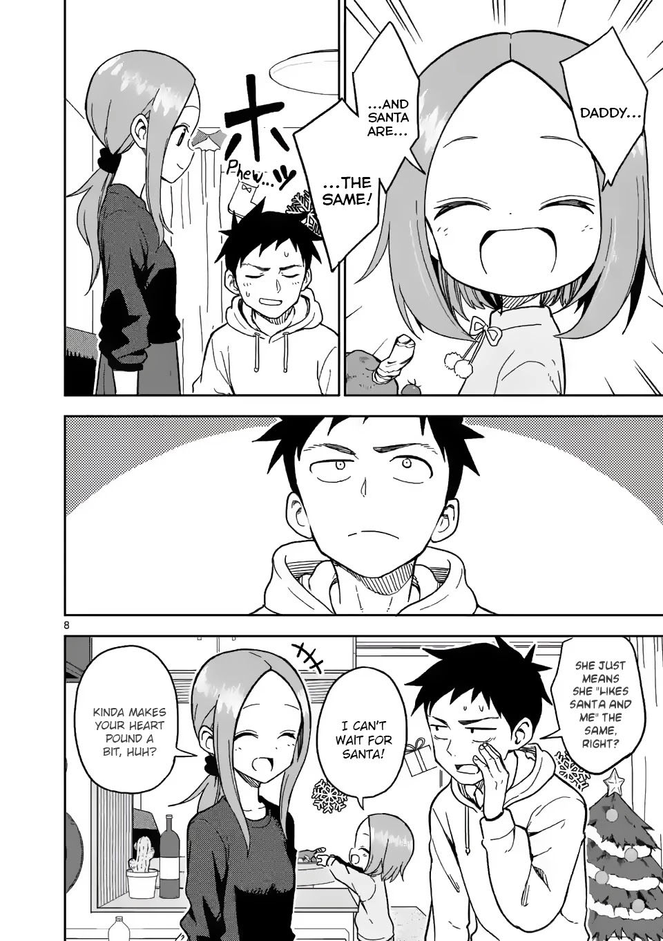 Karakai Jouzu no (Moto) Takagi-san Chapter 167 page 8 - Chapter 167