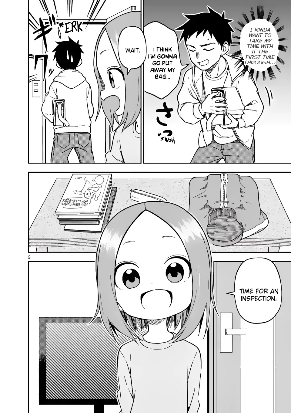 Karakai Jouzu no (Moto) Takagi-san Chapter 168 page 2 - Chapter 168