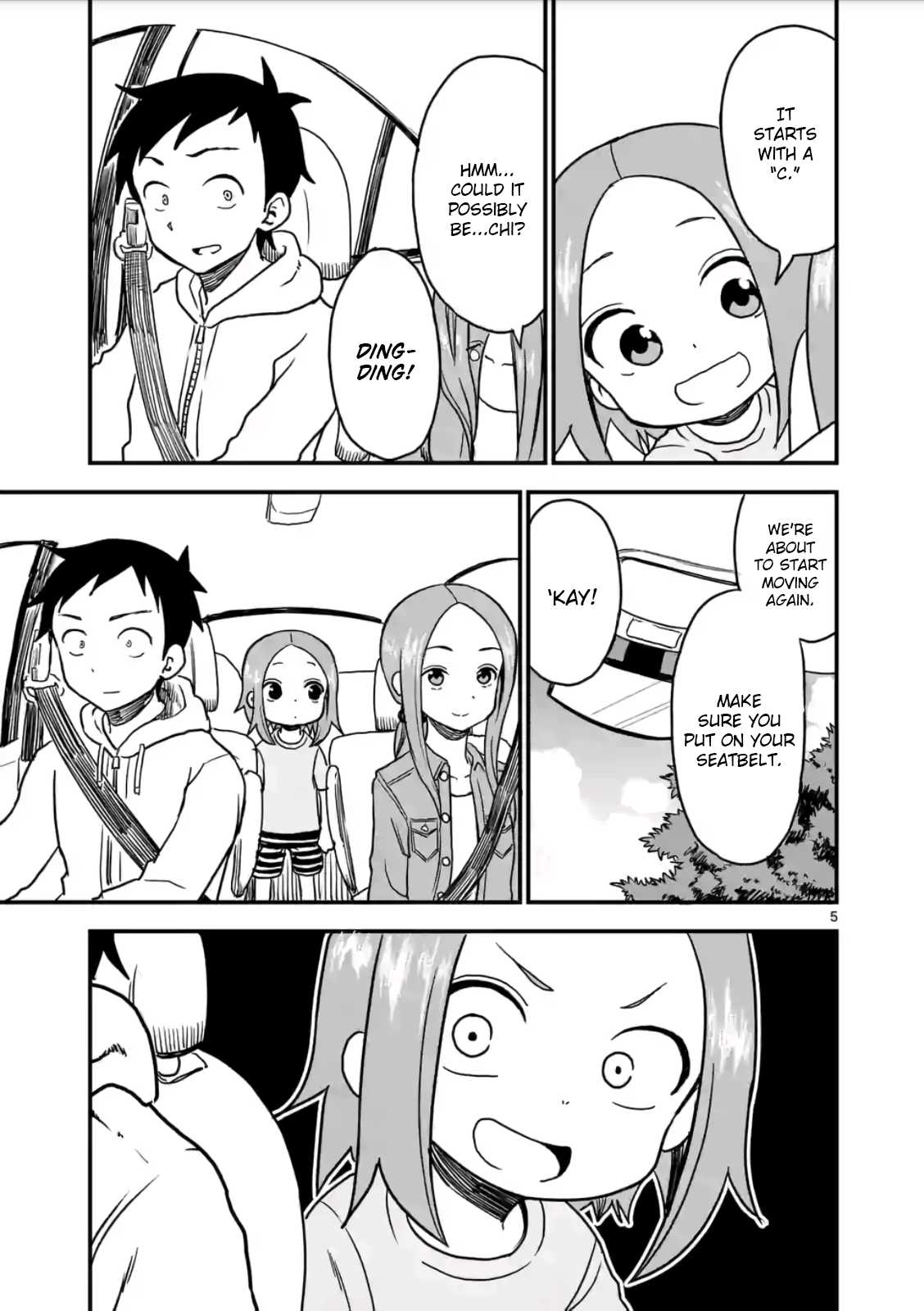 Karakai Jouzu no (Moto) Takagi-san Chapter 17 page 5 - Chapter 17