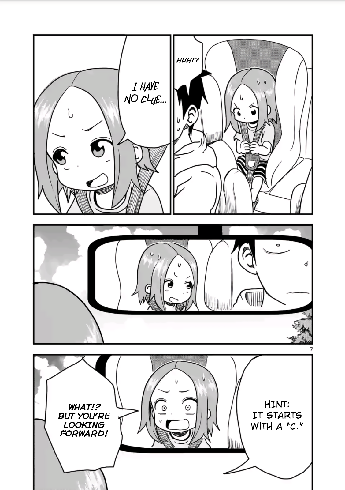 Karakai Jouzu no (Moto) Takagi-san Chapter 17 page 7 - Chapter 17