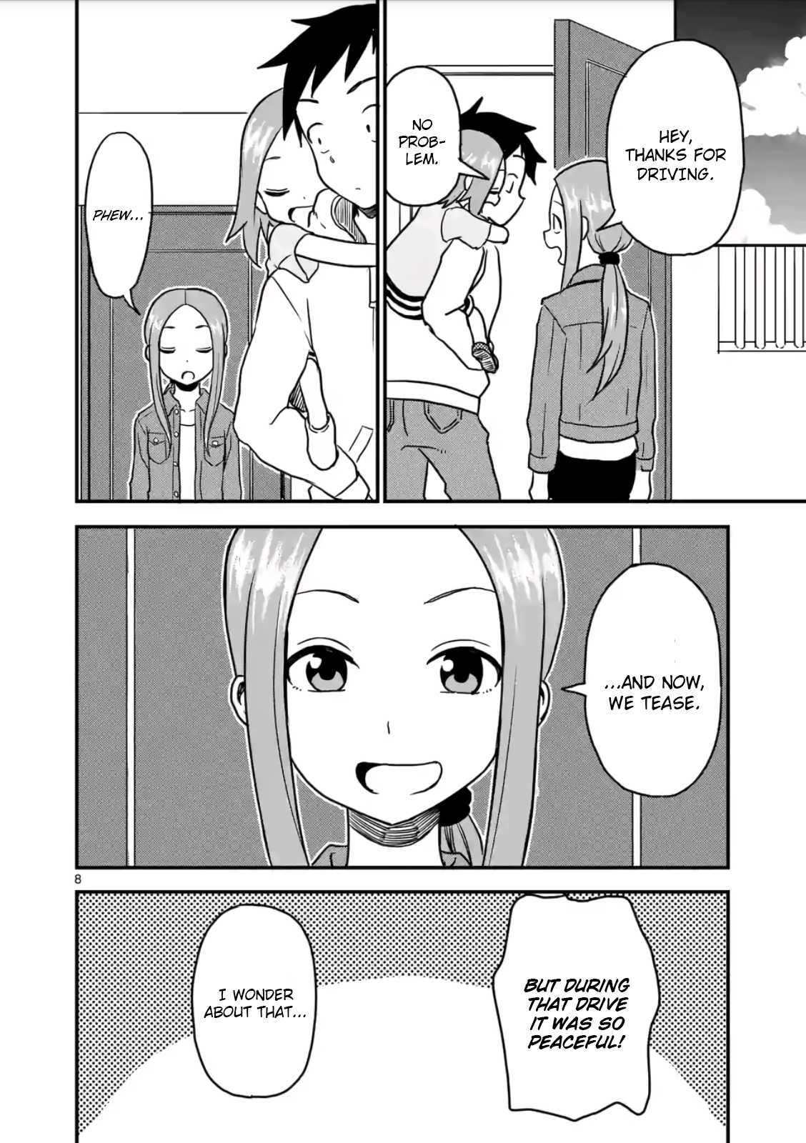 Karakai Jouzu no (Moto) Takagi-san Chapter 17 page 8 - Chapter 17