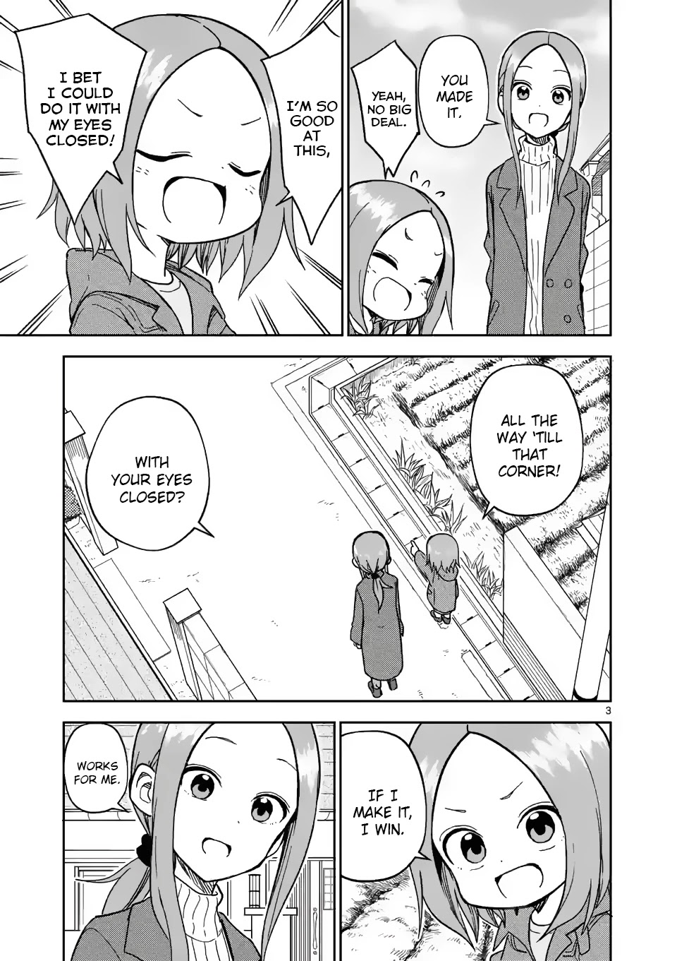 Karakai Jouzu no (Moto) Takagi-san Chapter 170 page 3 - Chapter 170