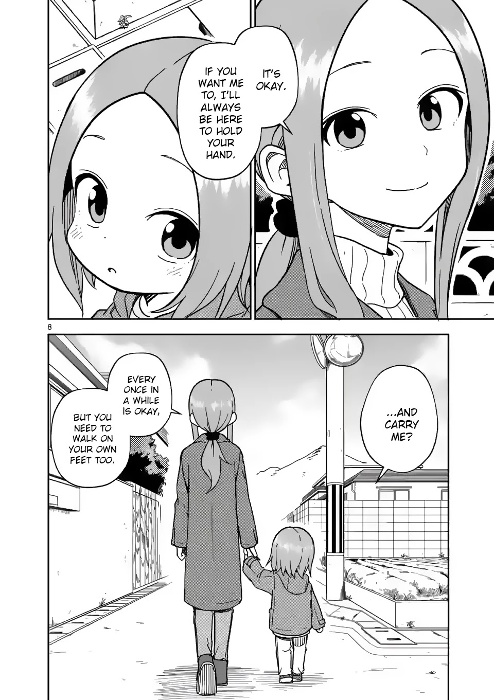Karakai Jouzu no (Moto) Takagi-san Chapter 170 page 8 - Chapter 170