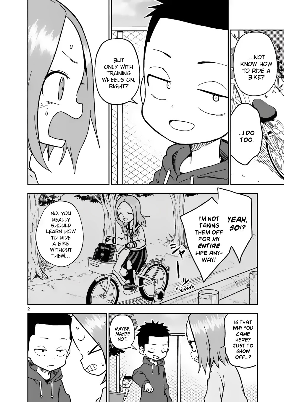 Karakai Jouzu no (Moto) Takagi-san Chapter 171 page 2 - Chapter 171