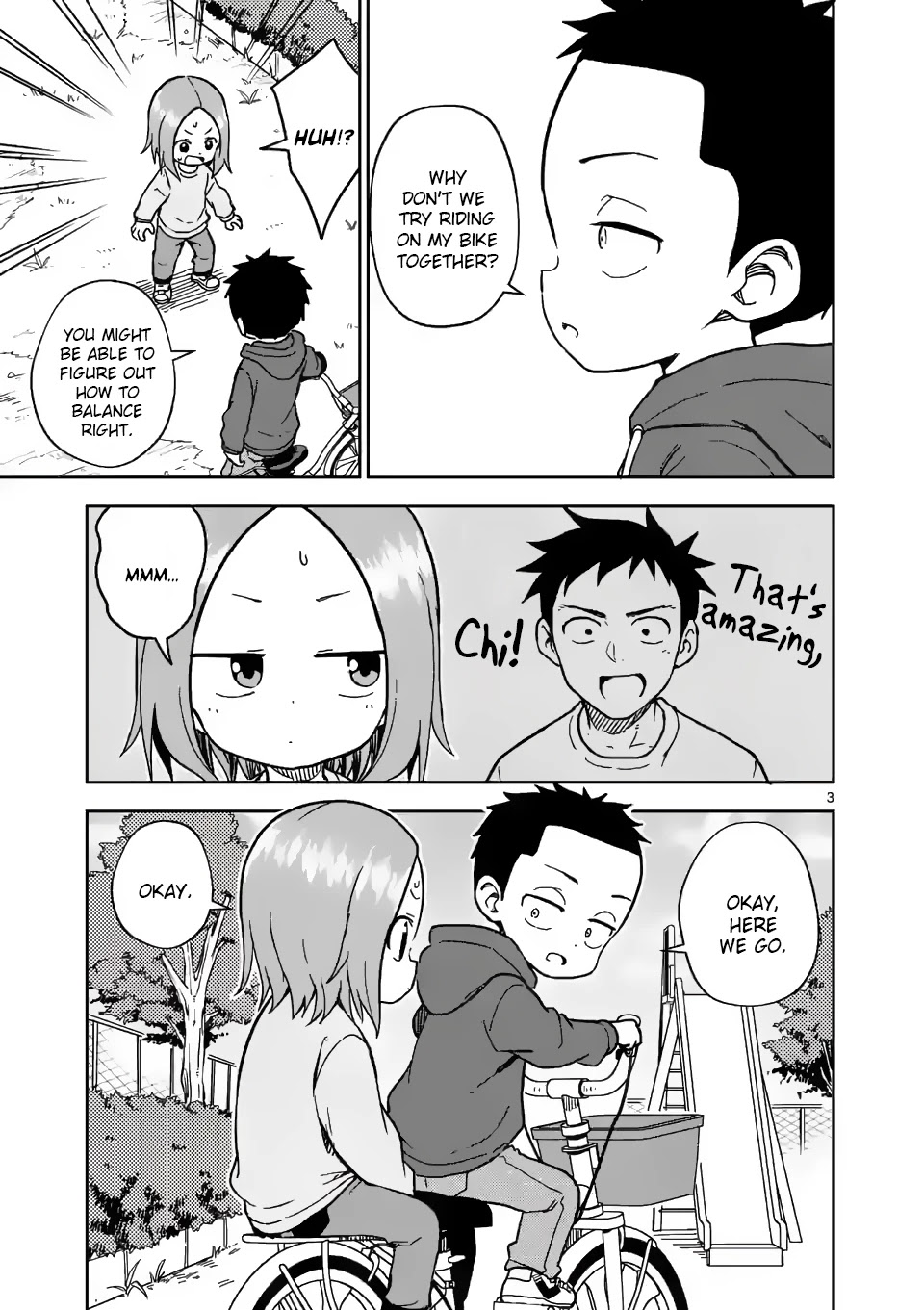 Karakai Jouzu no (Moto) Takagi-san Chapter 171 page 3 - Chapter 171