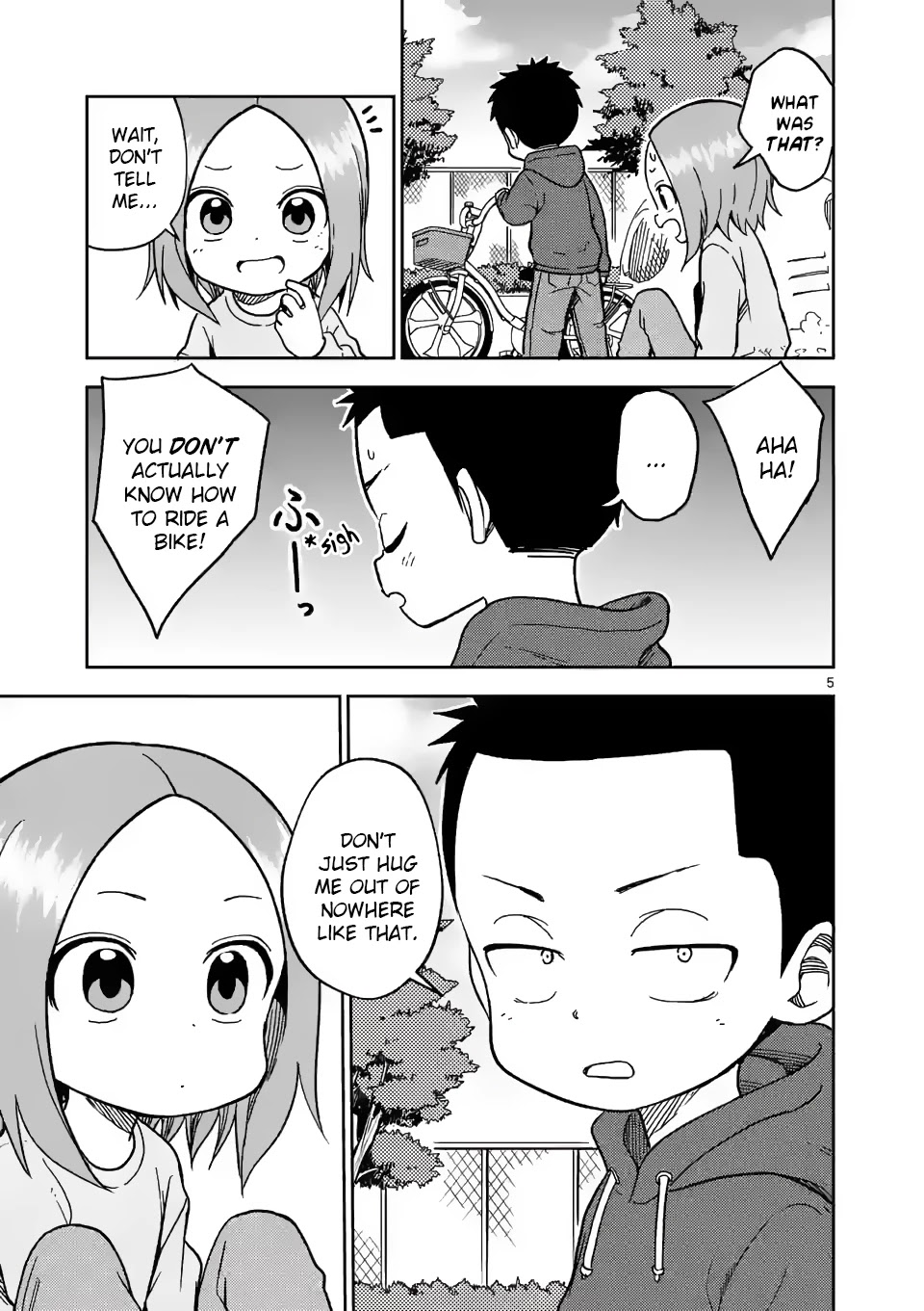 Karakai Jouzu no (Moto) Takagi-san Chapter 171 page 5 - Chapter 171
