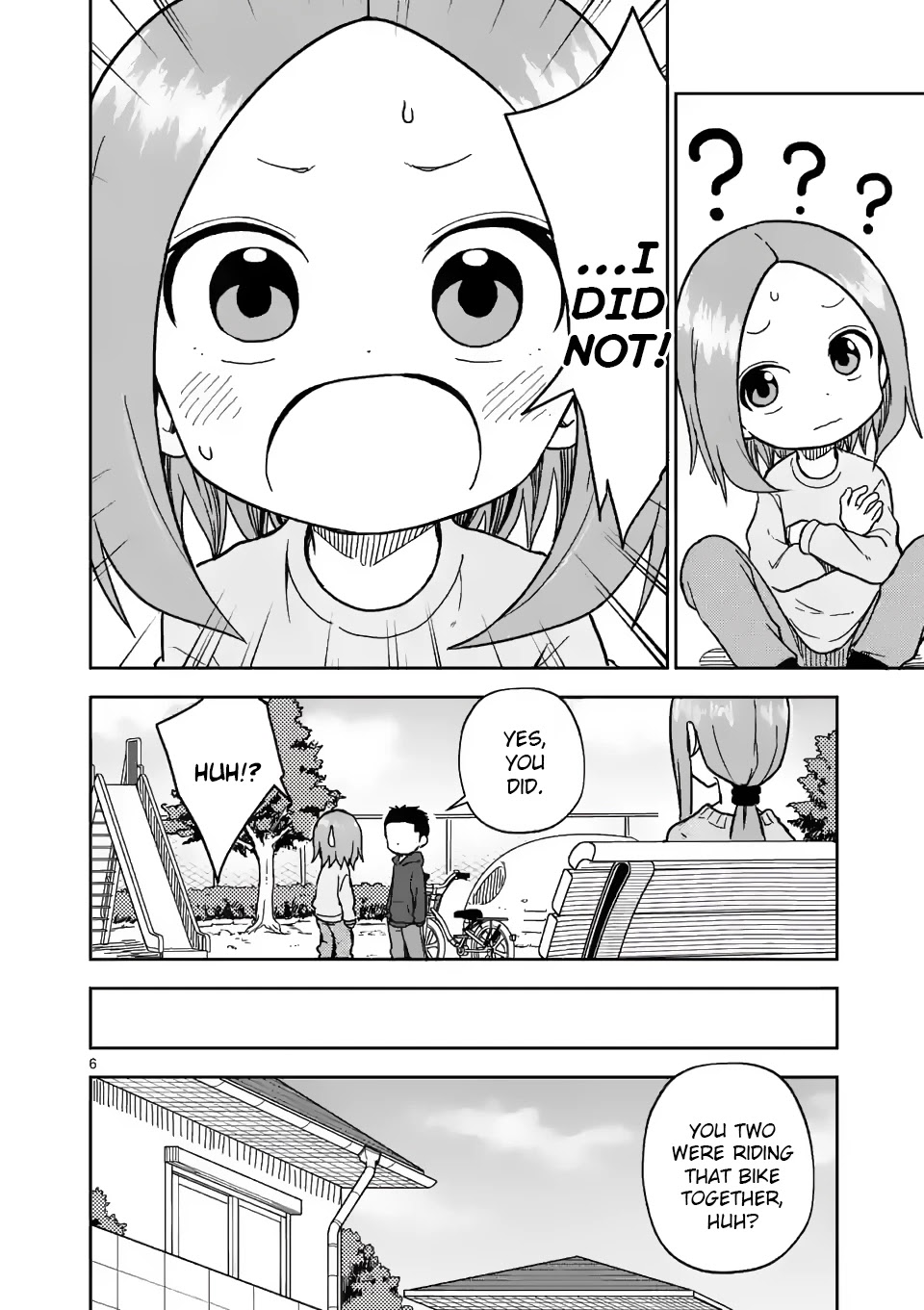 Karakai Jouzu no (Moto) Takagi-san Chapter 171 page 6 - Chapter 171