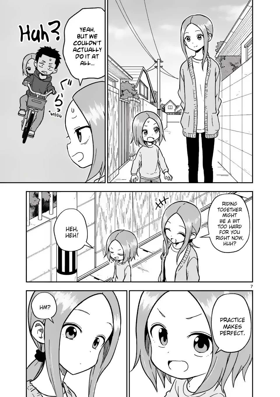 Karakai Jouzu no (Moto) Takagi-san Chapter 171 page 7 - Chapter 171