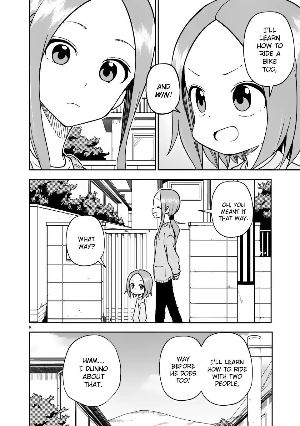 Karakai Jouzu no (Moto) Takagi-san Chapter 171 page 8 - Chapter 171