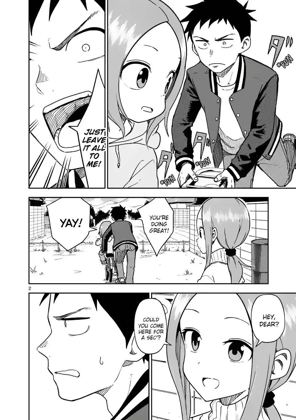 Karakai Jouzu no (Moto) Takagi-san Chapter 172 page 2 - Chapter 172