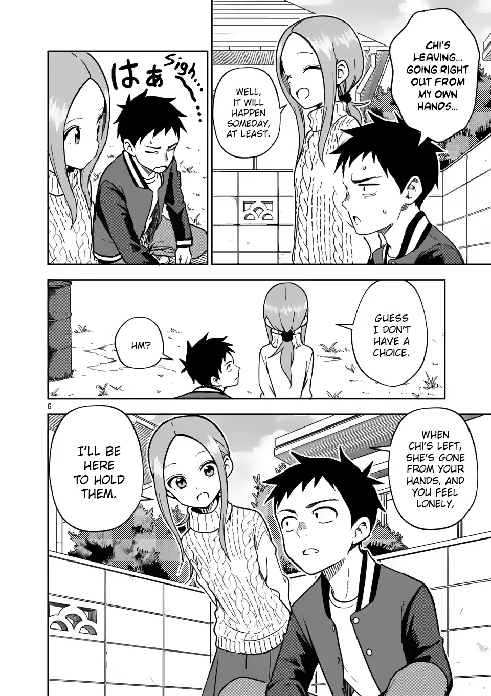 Karakai Jouzu no (Moto) Takagi-san Chapter 172 page 6 - Chapter 172