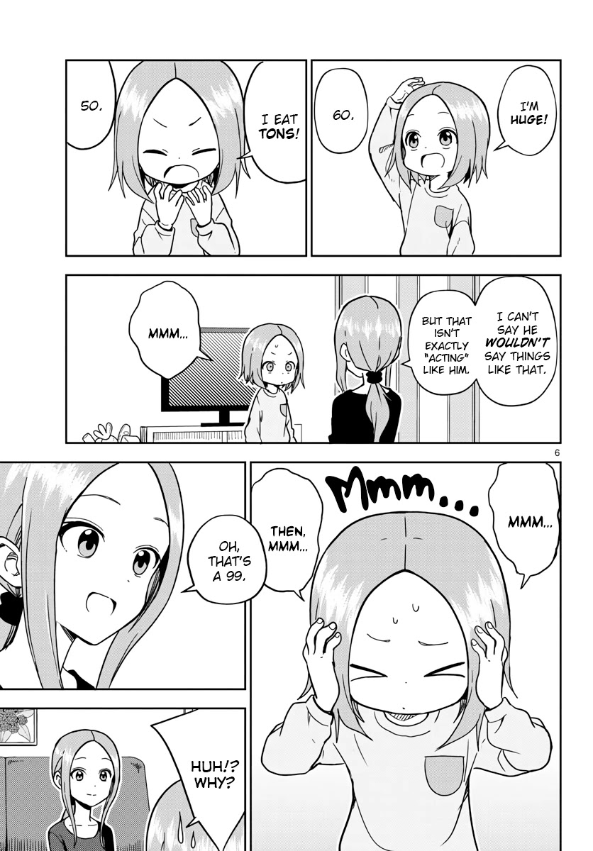 Karakai Jouzu no (Moto) Takagi-san Chapter 173.5 page 6 - Chapter 173.5