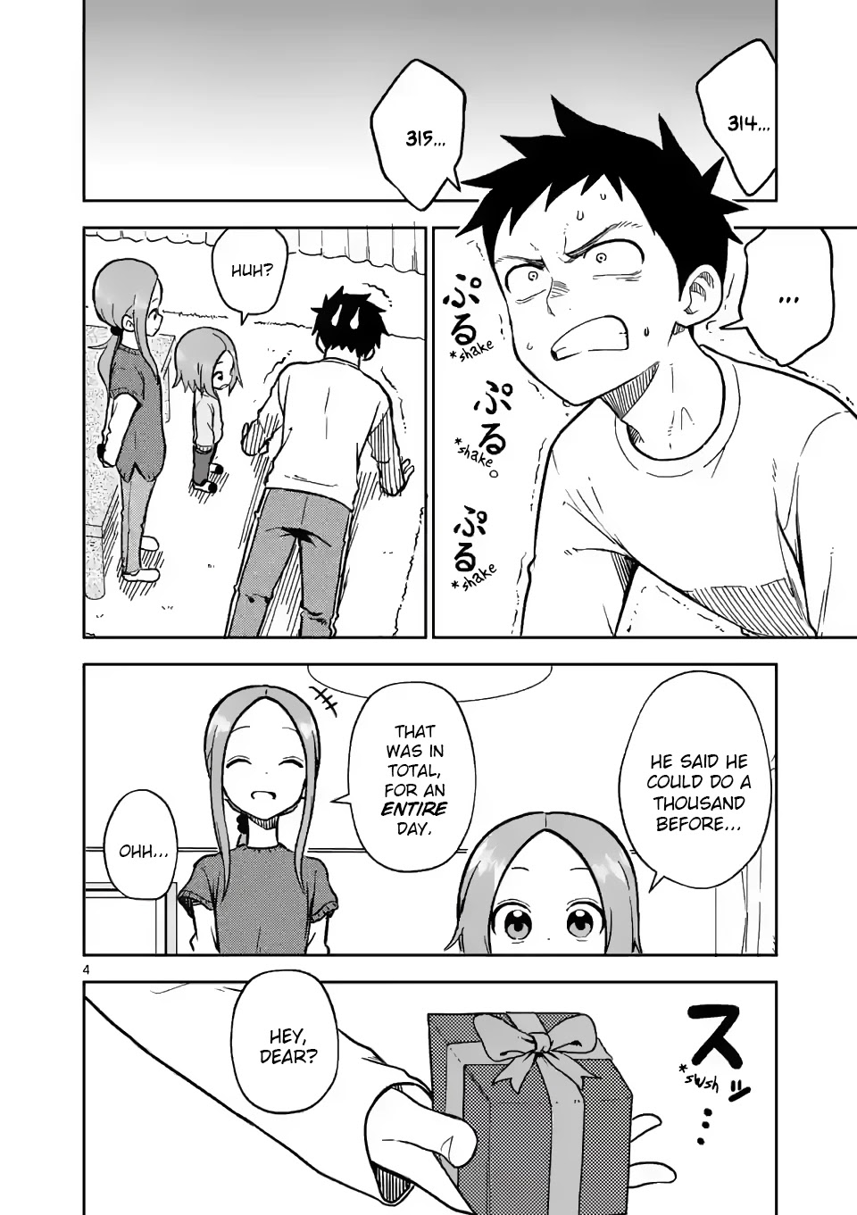 Karakai Jouzu no (Moto) Takagi-san Chapter 173 page 4 - Chapter 173