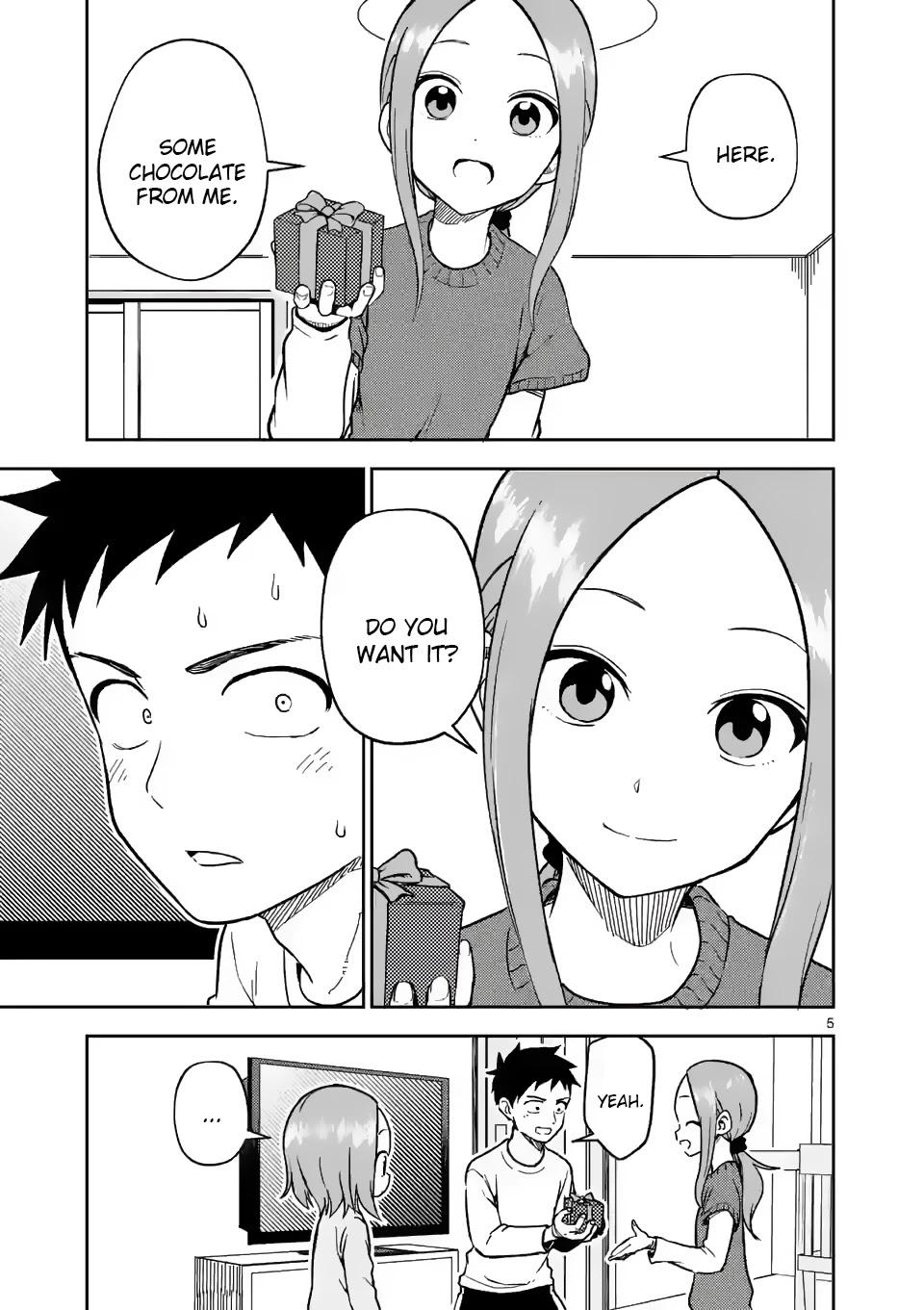 Karakai Jouzu no (Moto) Takagi-san Chapter 173 page 5 - Chapter 173