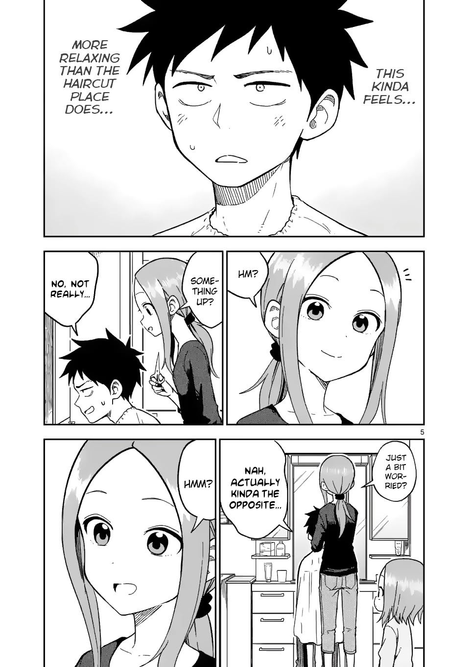 Karakai Jouzu no (Moto) Takagi-san Chapter 175 page 5 - Chapter 175