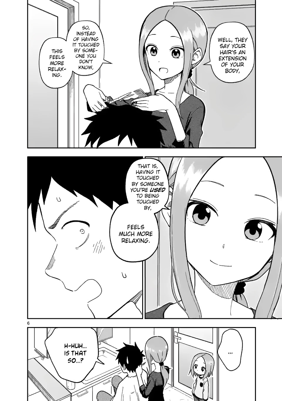 Karakai Jouzu no (Moto) Takagi-san Chapter 175 page 6 - Chapter 175