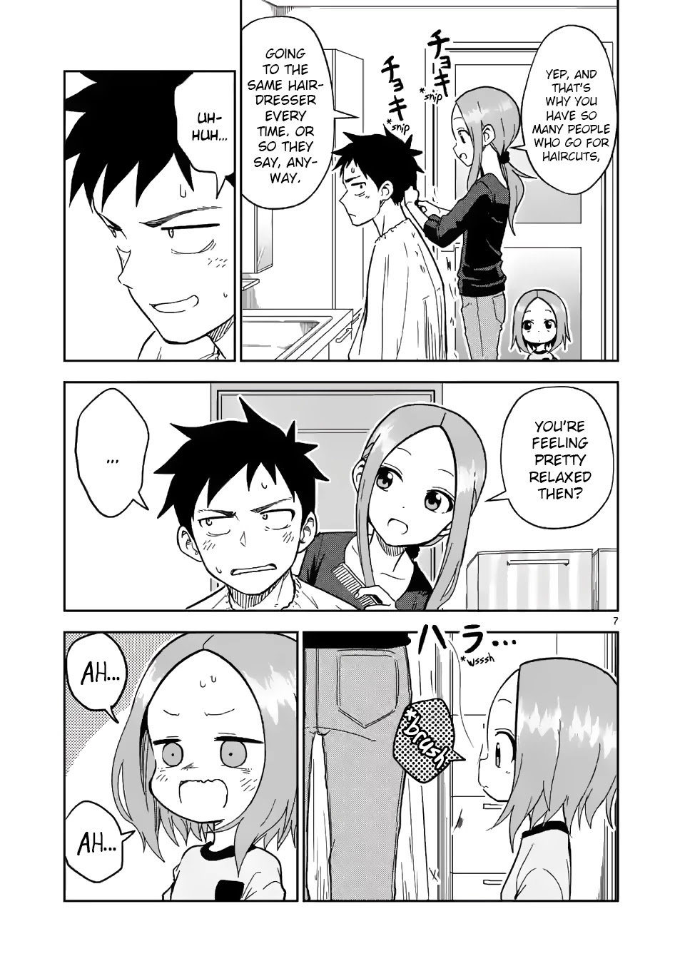 Karakai Jouzu no (Moto) Takagi-san Chapter 175 page 7 - Chapter 175