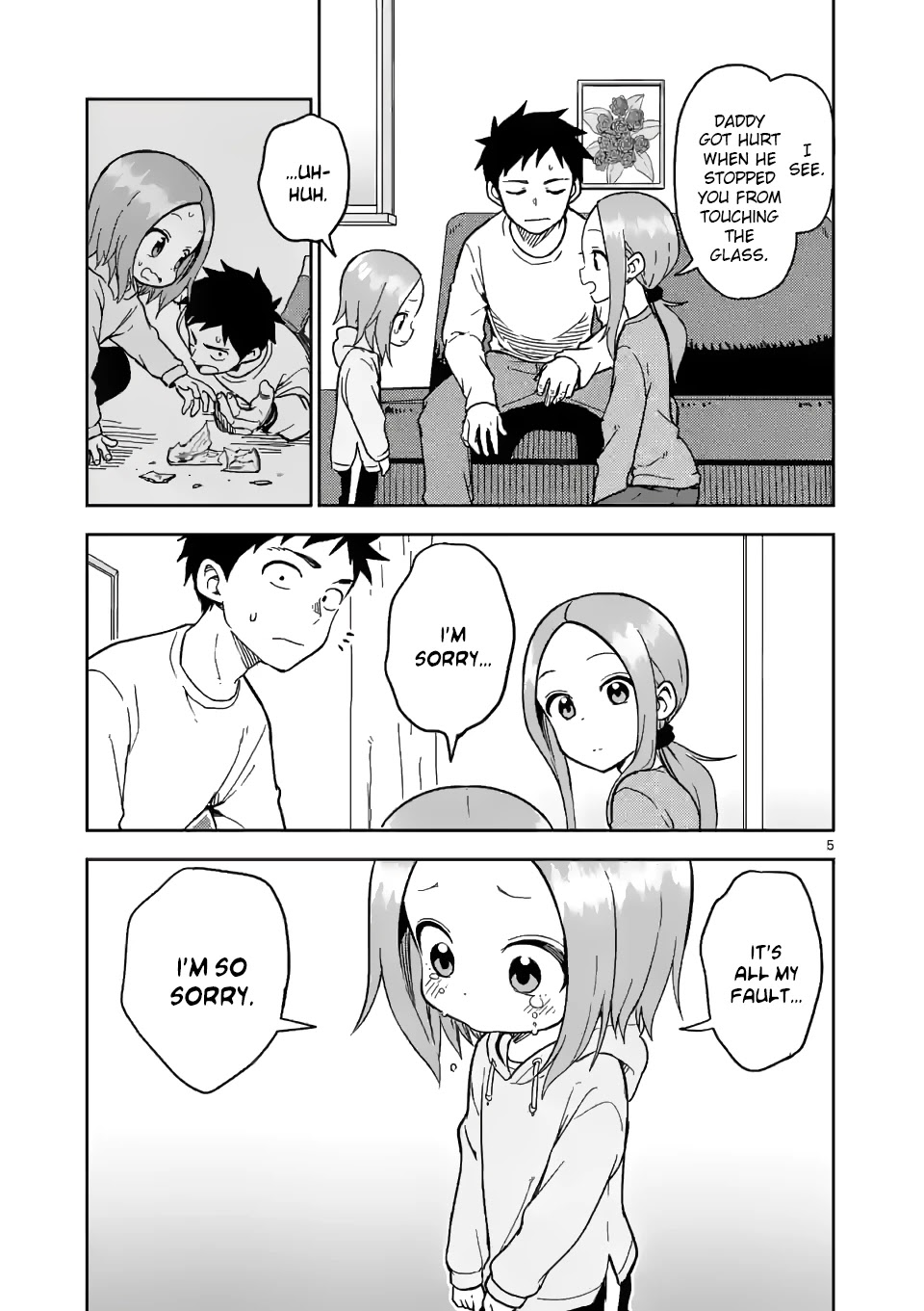 Karakai Jouzu no (Moto) Takagi-san Chapter 176 page 5 - Chapter 176