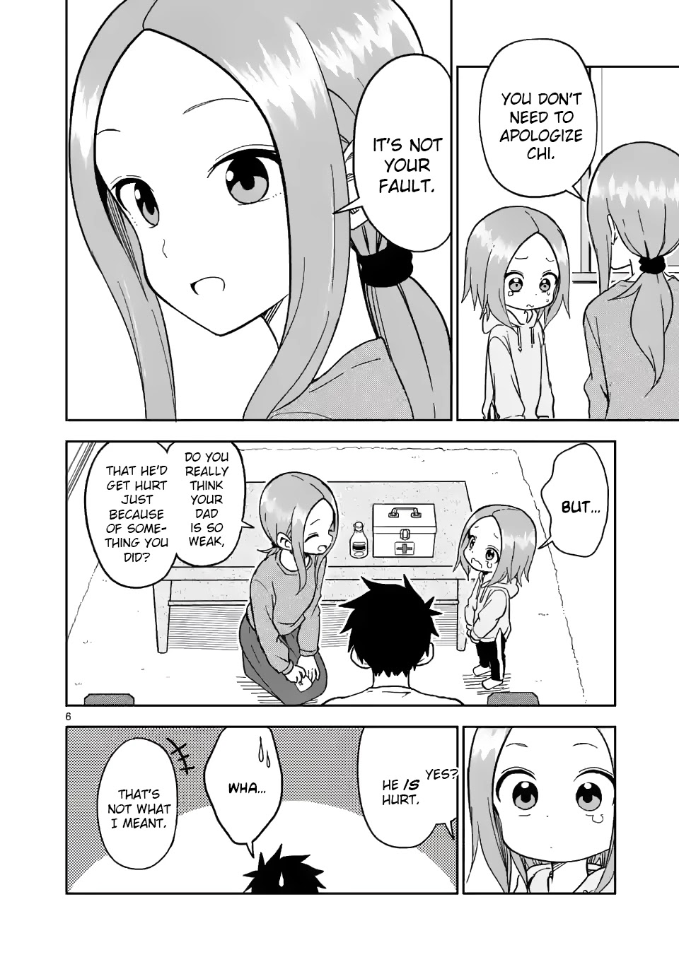 Karakai Jouzu no (Moto) Takagi-san Chapter 176 page 6 - Chapter 176