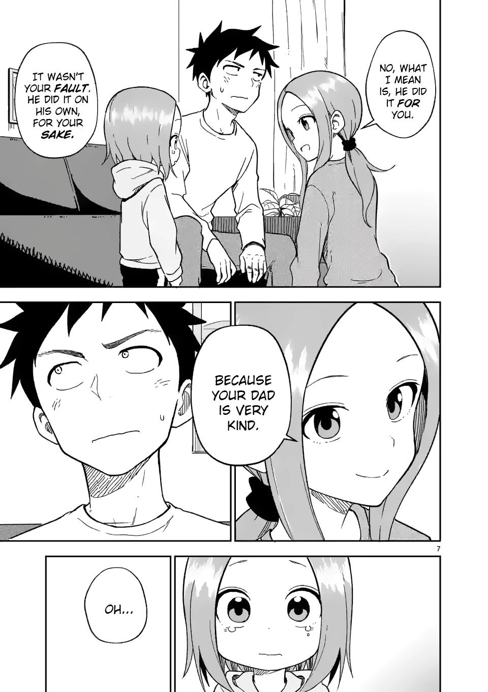 Karakai Jouzu no (Moto) Takagi-san Chapter 176 page 7 - Chapter 176