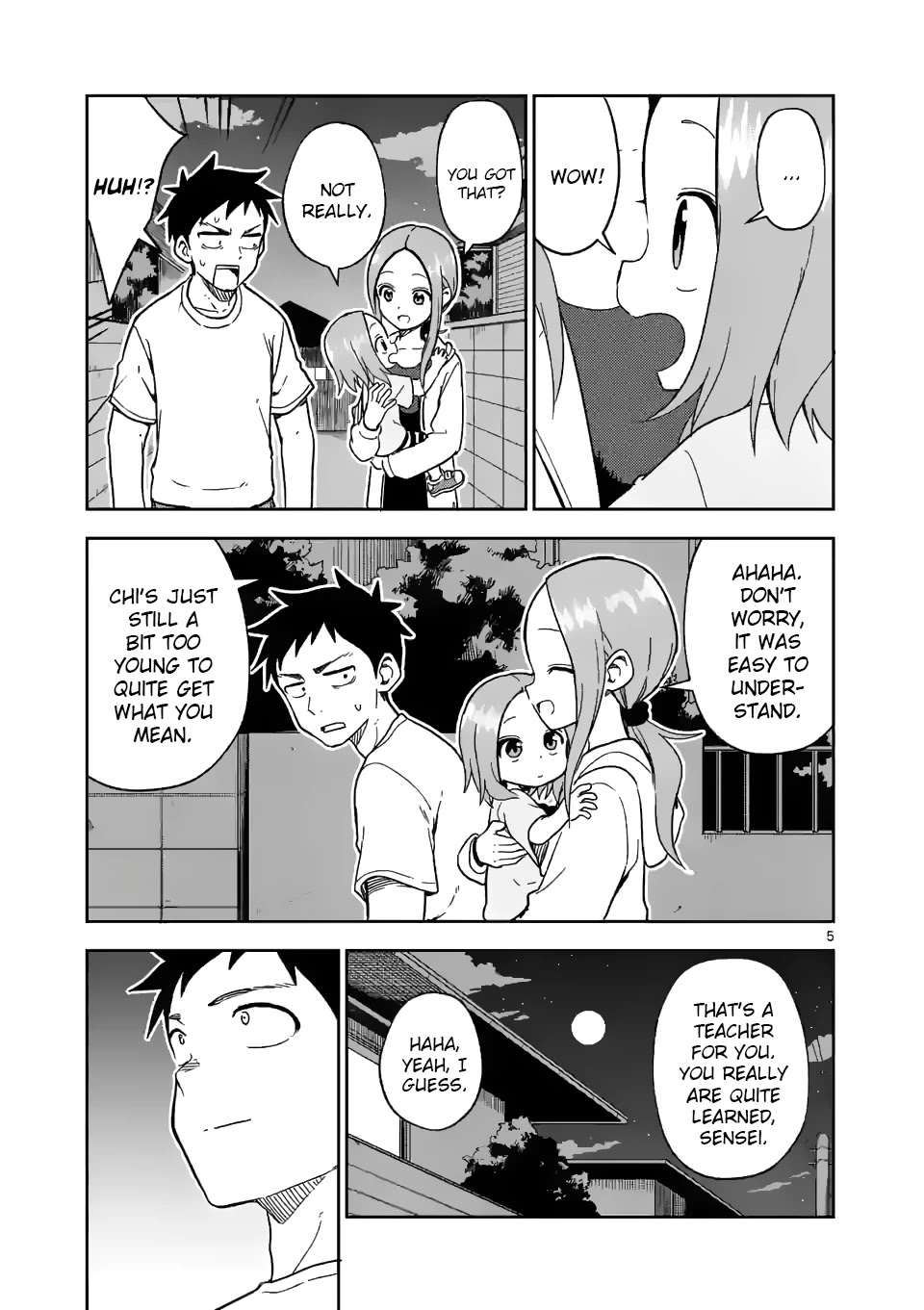 Karakai Jouzu no (Moto) Takagi-san Chapter 177 page 5 - Chapter 177