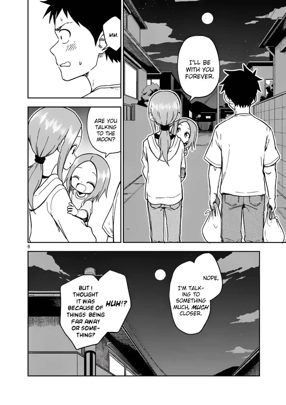 Karakai Jouzu no (Moto) Takagi-san Chapter 177 page 8 - Chapter 177