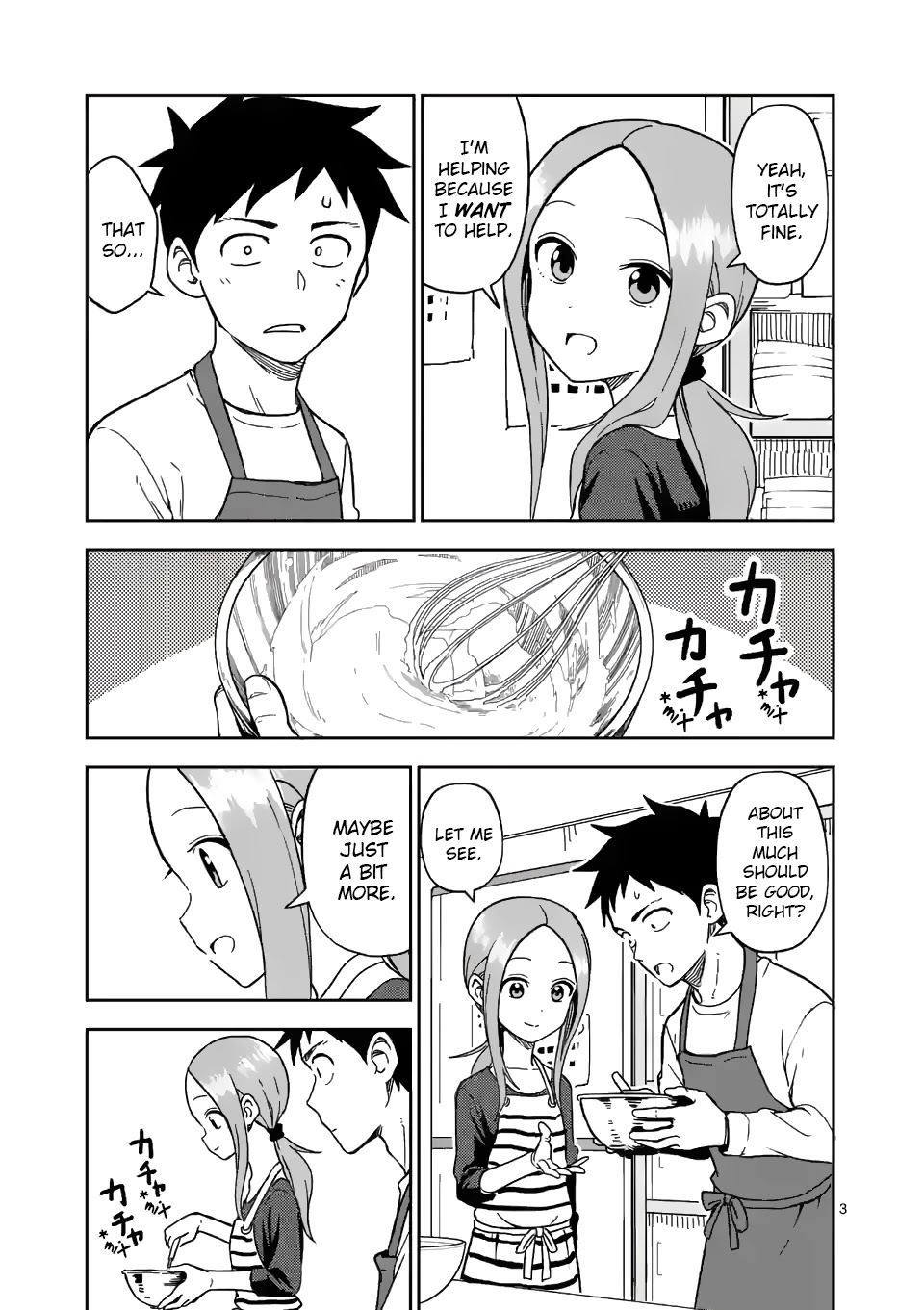 Karakai Jouzu no (Moto) Takagi-san Chapter 178 page 3 - Chapter 178