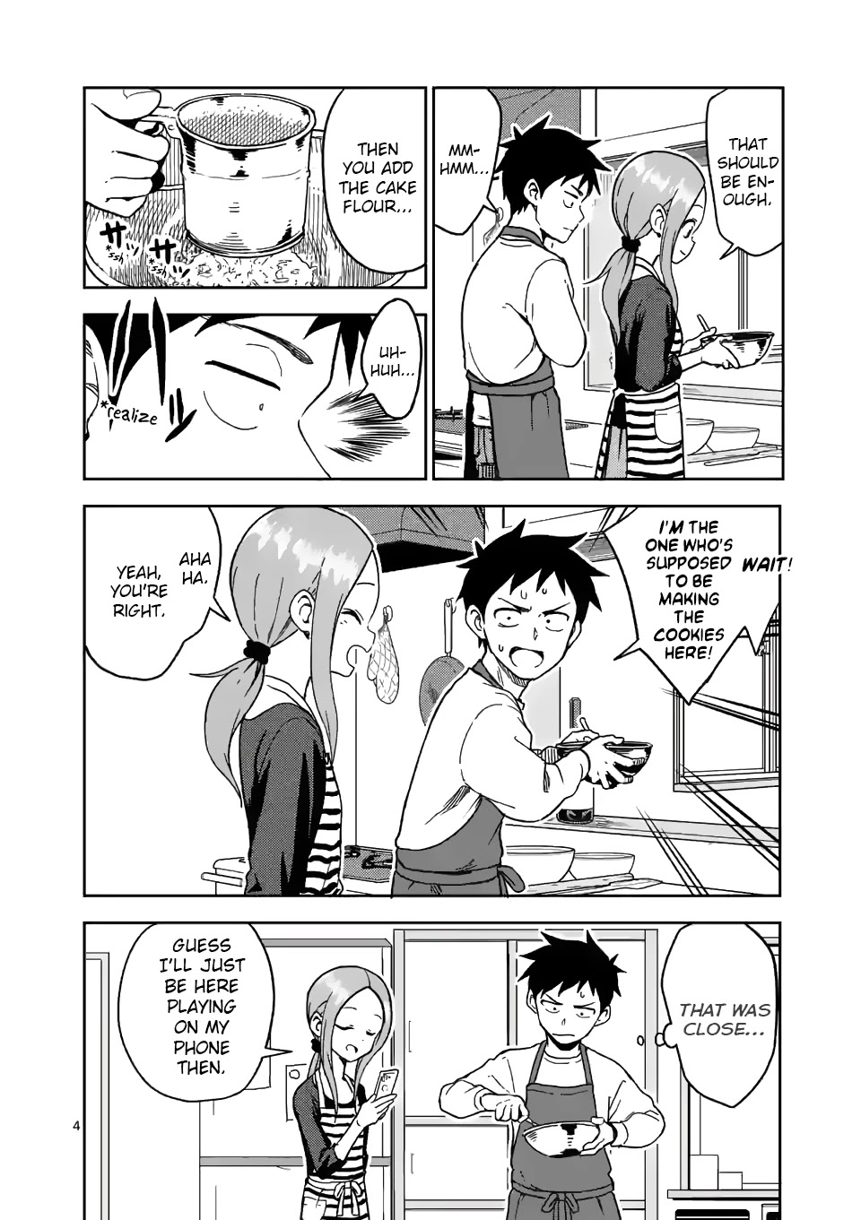 Karakai Jouzu no (Moto) Takagi-san Chapter 178 page 4 - Chapter 178