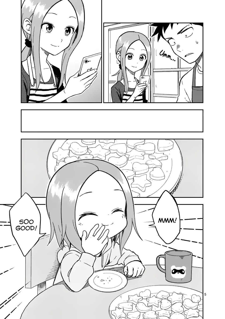 Karakai Jouzu no (Moto) Takagi-san Chapter 178 page 5 - Chapter 178