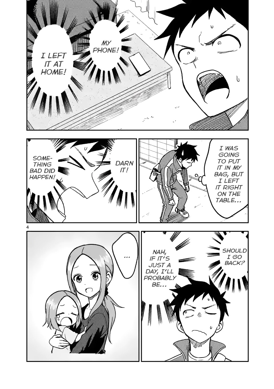 Karakai Jouzu no (Moto) Takagi-san Chapter 179 page 4 - Chapter 179
