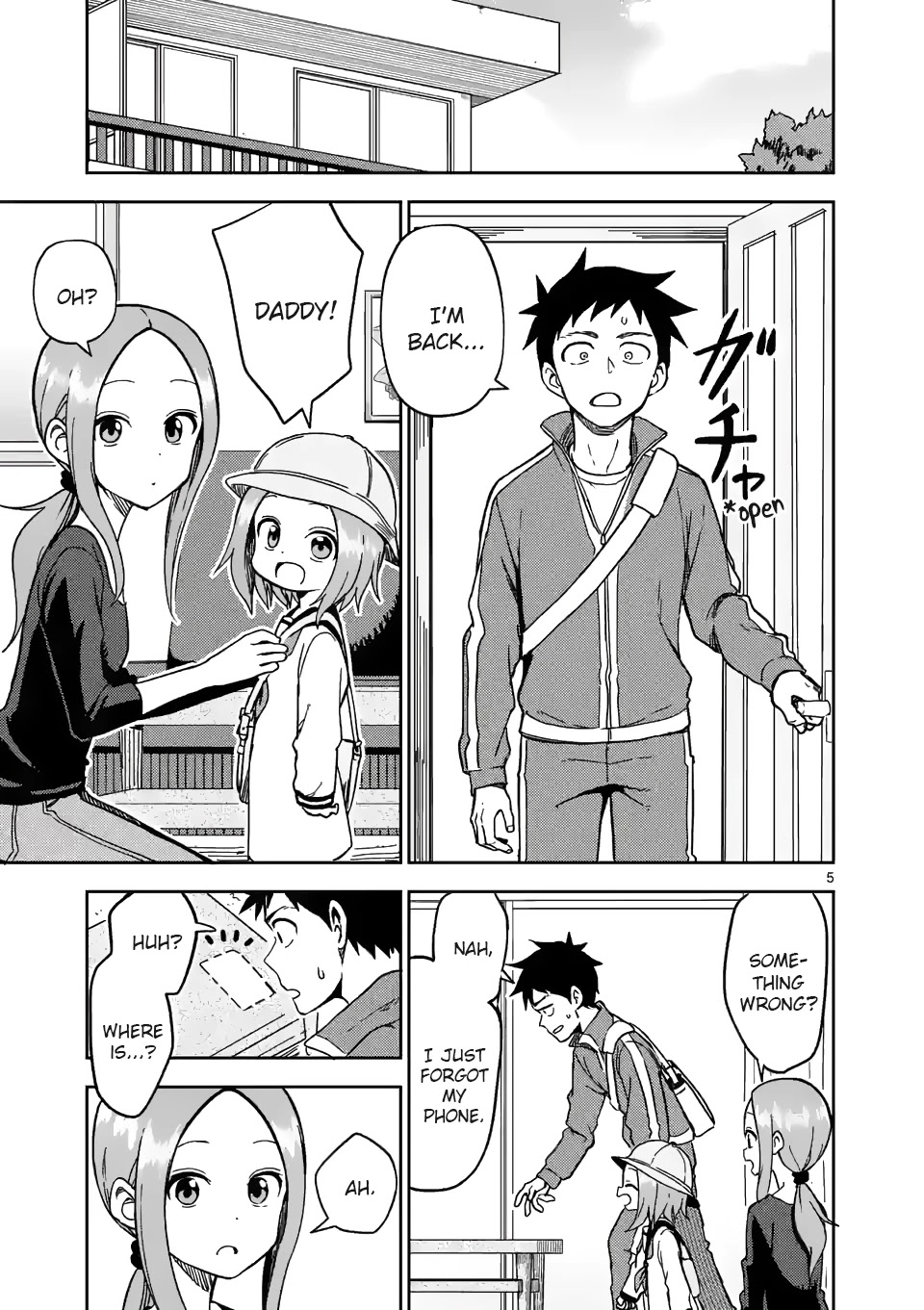 Karakai Jouzu no (Moto) Takagi-san Chapter 179 page 5 - Chapter 179