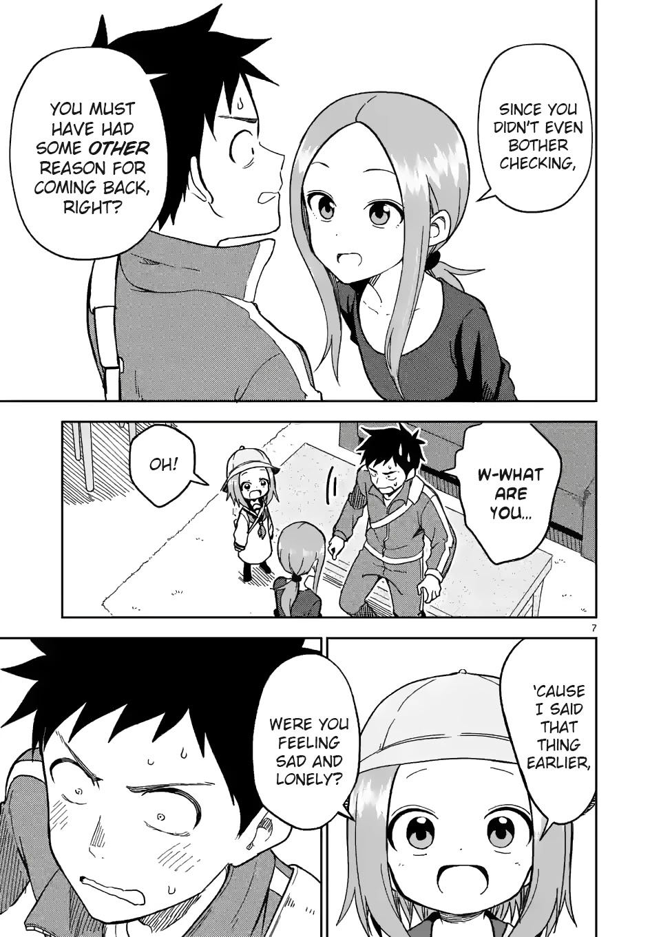 Karakai Jouzu no (Moto) Takagi-san Chapter 179 page 7 - Chapter 179