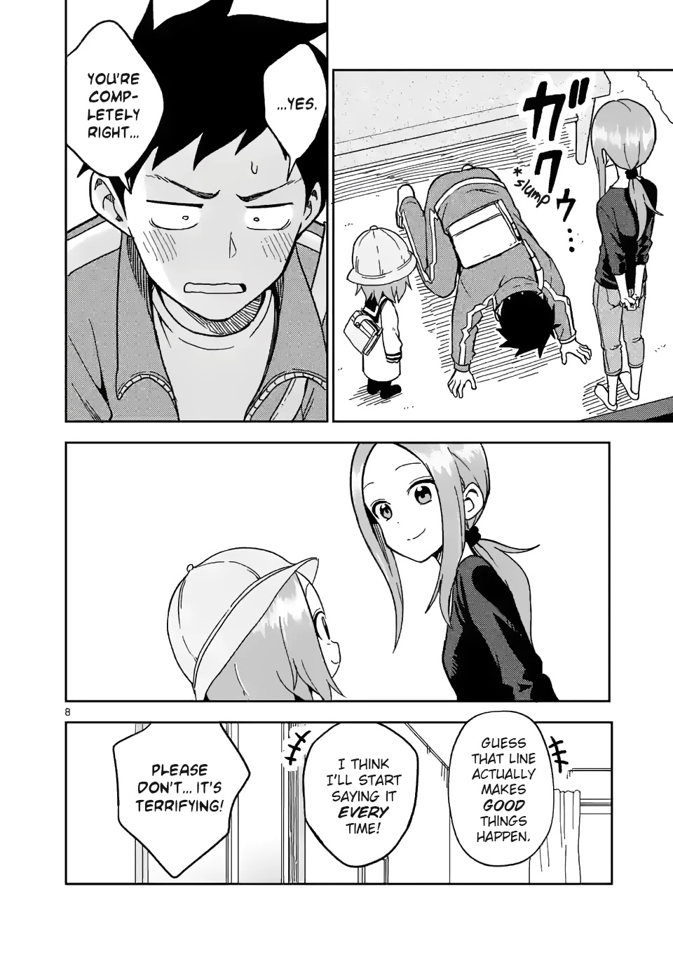 Karakai Jouzu no (Moto) Takagi-san Chapter 179 page 8 - Chapter 179